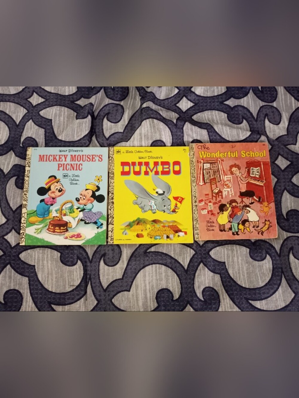 Vintage LITTLE GOLDEN BOOK 1947/50/69 Hardcover X3